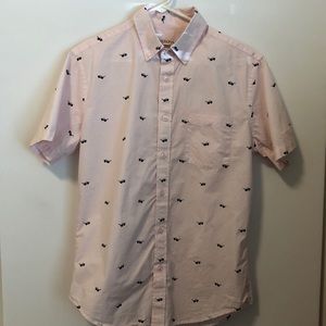 Button up shirt “sunglasses”